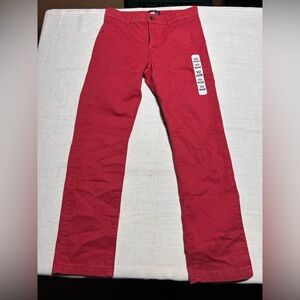 Children’s Place Boys Red Pant NWT